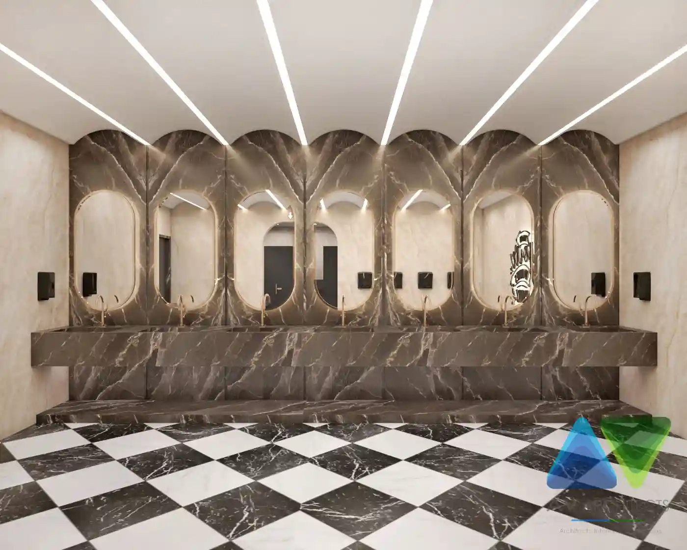 Toilets Commercial Interior Project